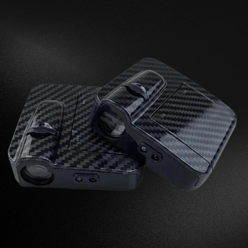 Carbon Fiber Car Door Welcome Light 🚗✨