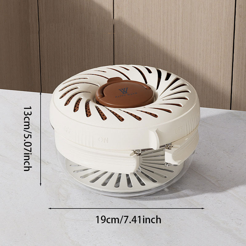 Collapsible Fresh-Keeping Container with Lid – Storage & Strainer in One