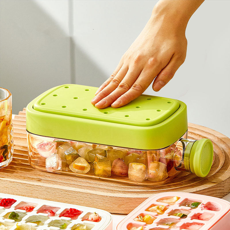 Kettle-Shaped Press Ice Tray – Easy Release & Large Capacity