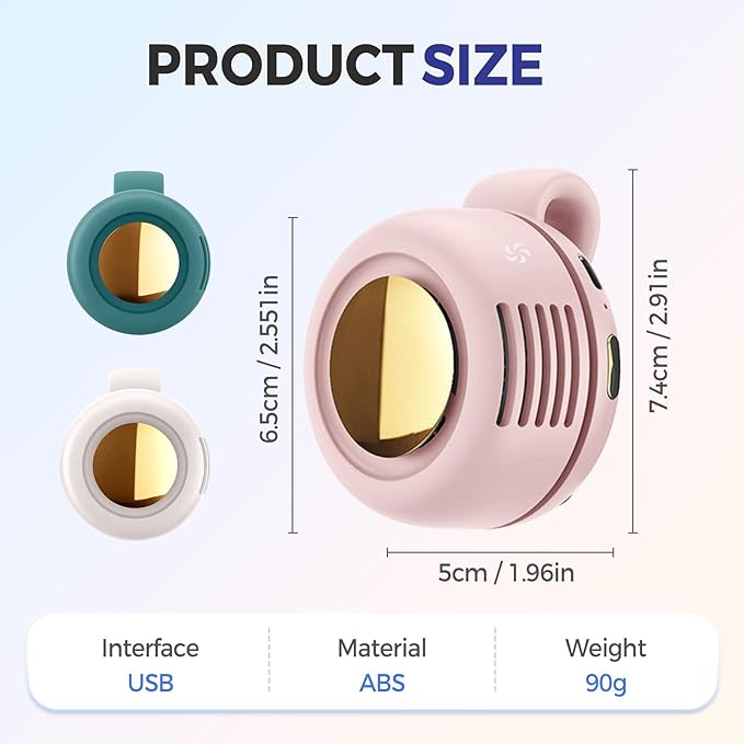 🔥Portable Silent Mini Bladeless Electric Fan