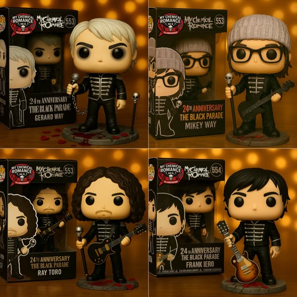 My Chemical Romance 24th Anniversary POP Figure!