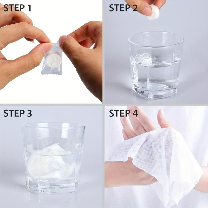 Disposable Compressed Face Towel