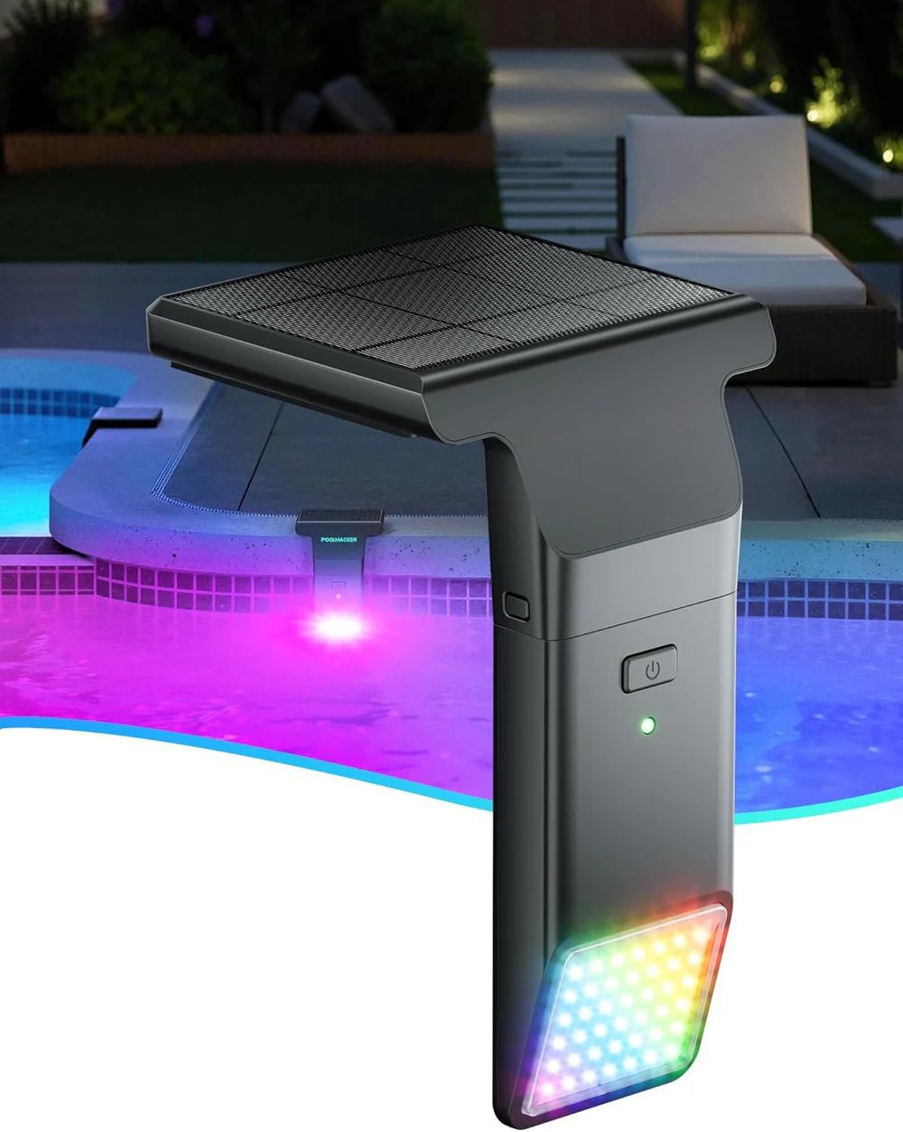 Poolside Solar light, Solar Light for Swimming Pool✨