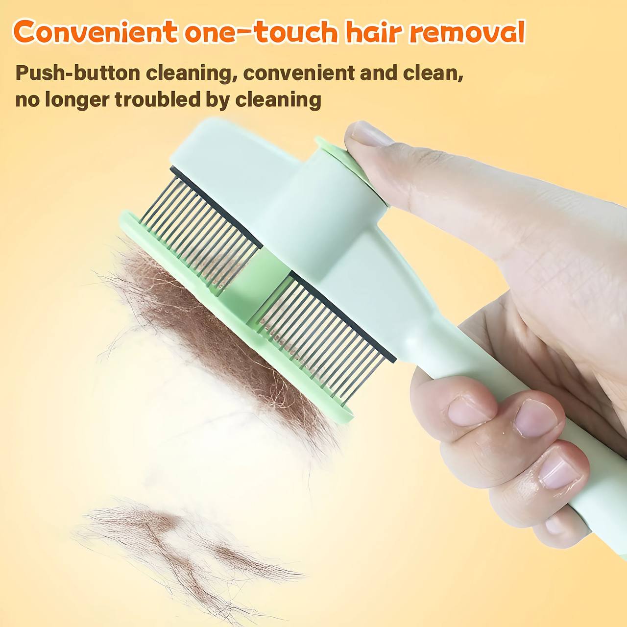 š„Self-cleaning Pet Flea Comb Grooming Brush