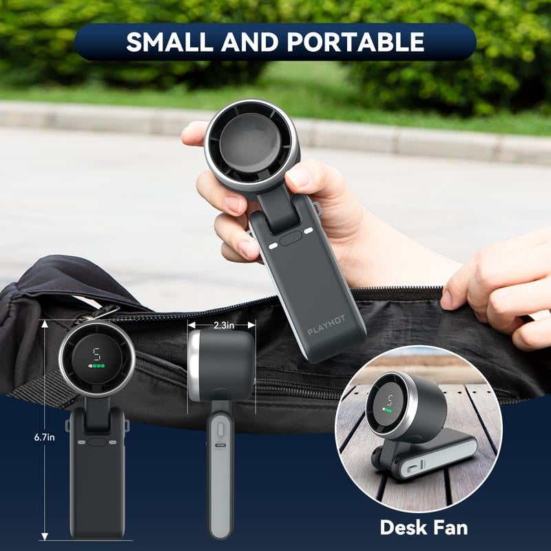 💥2025Hot Sale 💥3 IN 1 Usage Portable Handheld Turbo Fan🍃