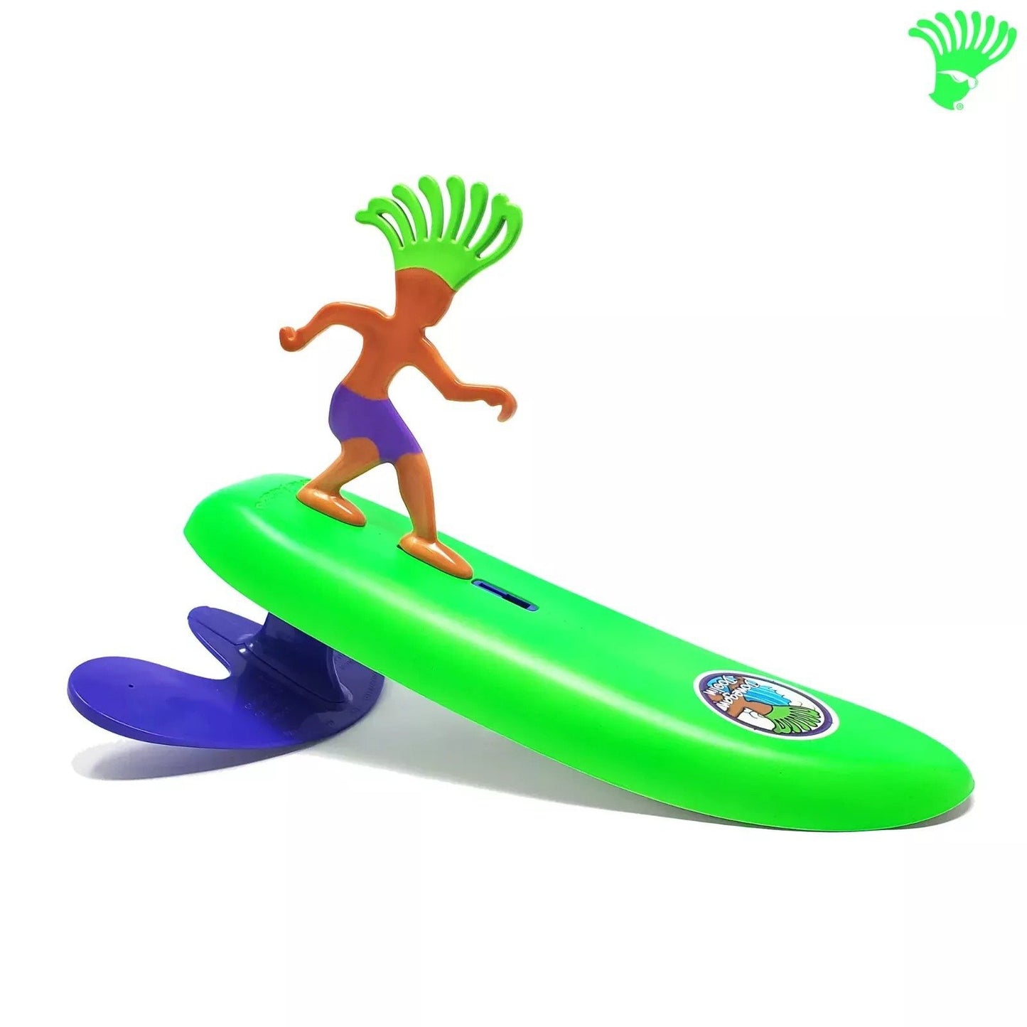 Wave Powered Mini-Surfer and Surfboard Toy