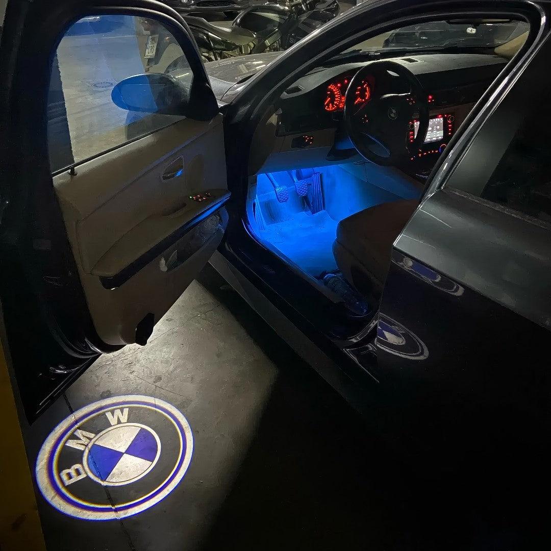 Carbon Fiber Car Door Welcome Light 🚗✨