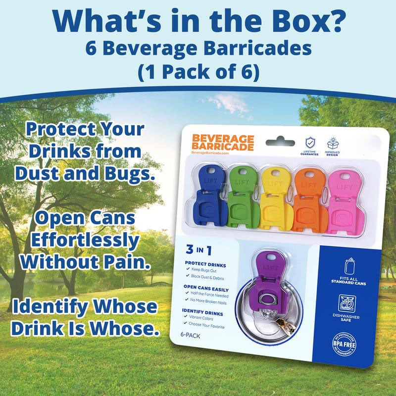 Summer Promotion 49% OFF🔥Easy Tab Opener & Drink Protector