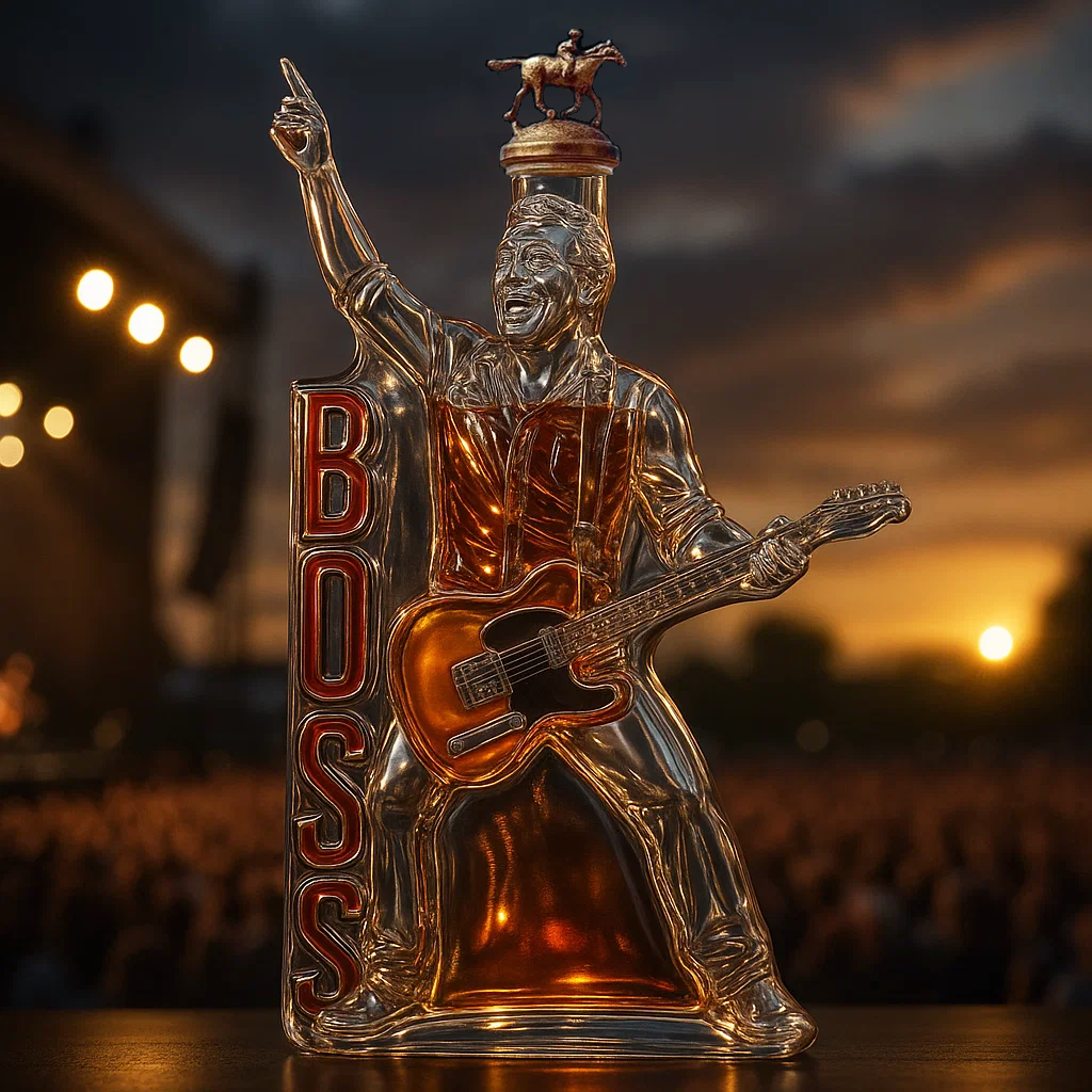 š„Limited EditionšBruce Springsteen āThe Bossā Whiskey Bottle