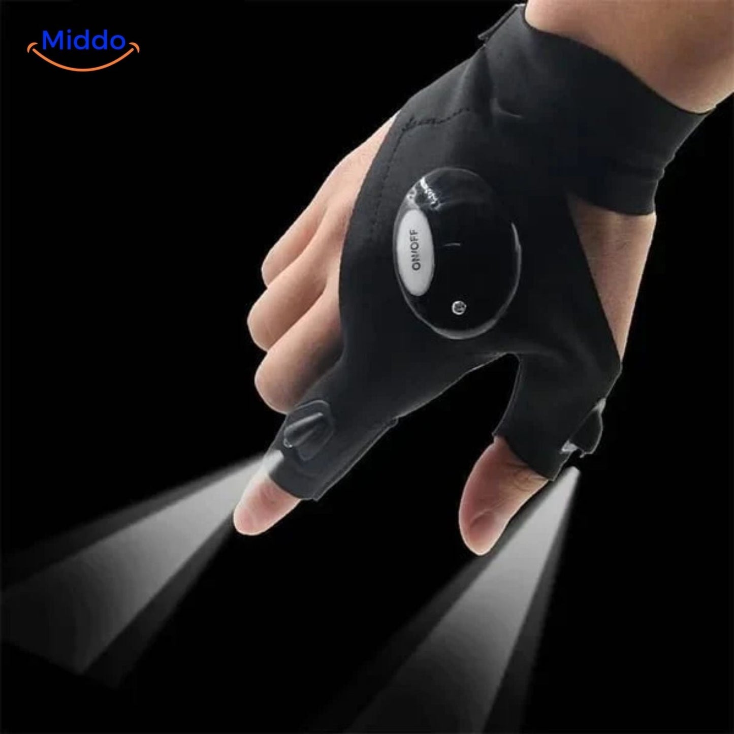 LightGrip™ Handschoenen | LED Verlichting voor Nachtlopen, Fietsen en vissen!