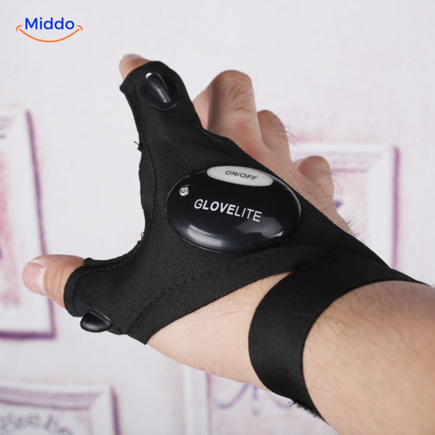 LightGrip™ Handschoenen | LED Verlichting voor Nachtlopen, Fietsen en vissen!