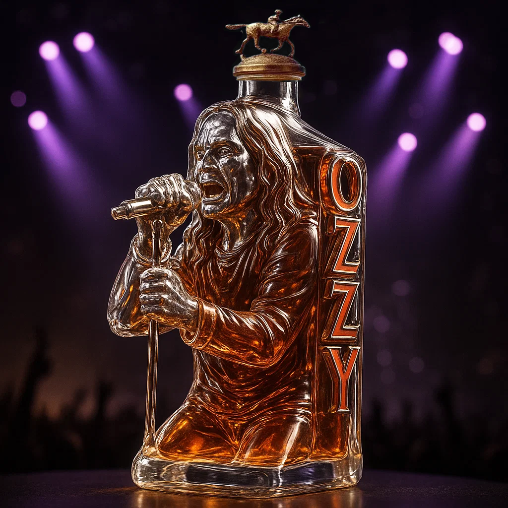 š„Limited EditionšOzzy Osbourne Final Tour Memorial Whiskey Bottle