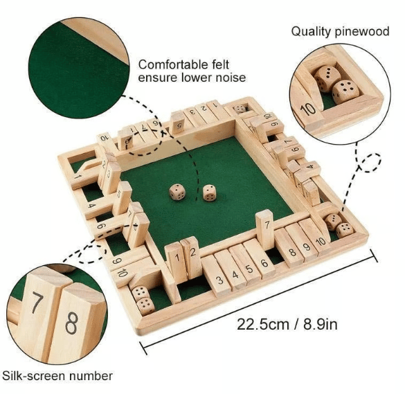 Shut The Box 🎲 – A Hilarious Family Game Night Favorite!