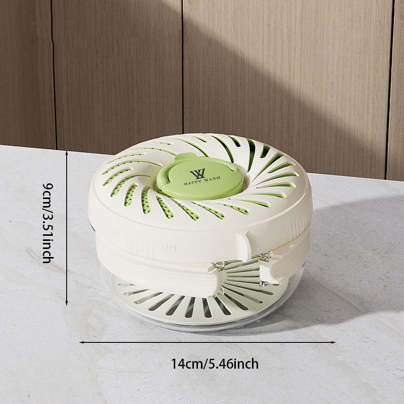 Collapsible Fresh-Keeping Container with Lid – Storage & Strainer in One