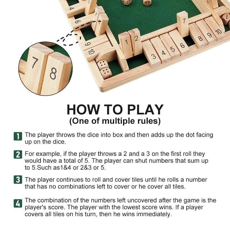 Shut The Box 🎲 – A Hilarious Family Game Night Favorite!