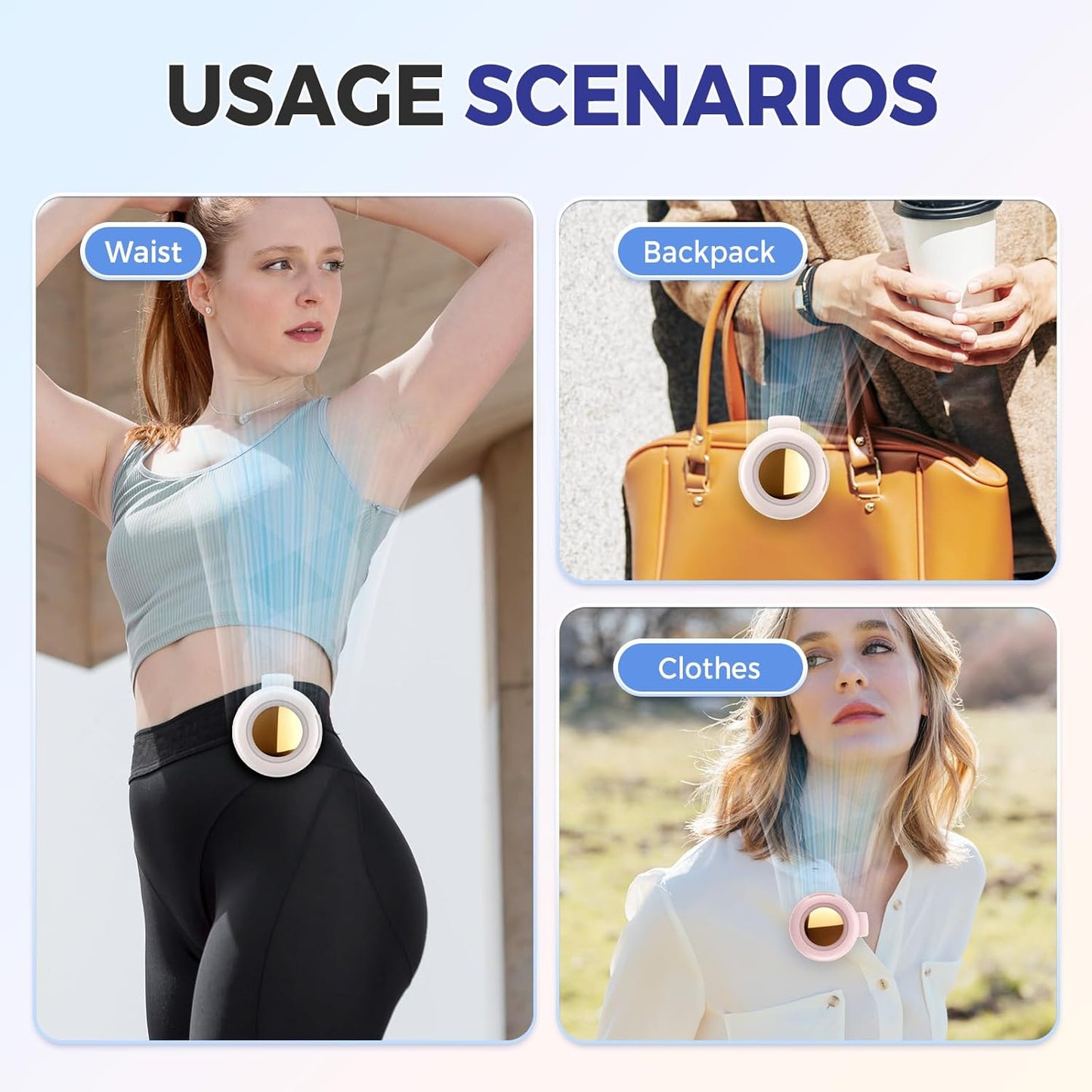 🔥Portable Silent Mini Bladeless Electric Fan