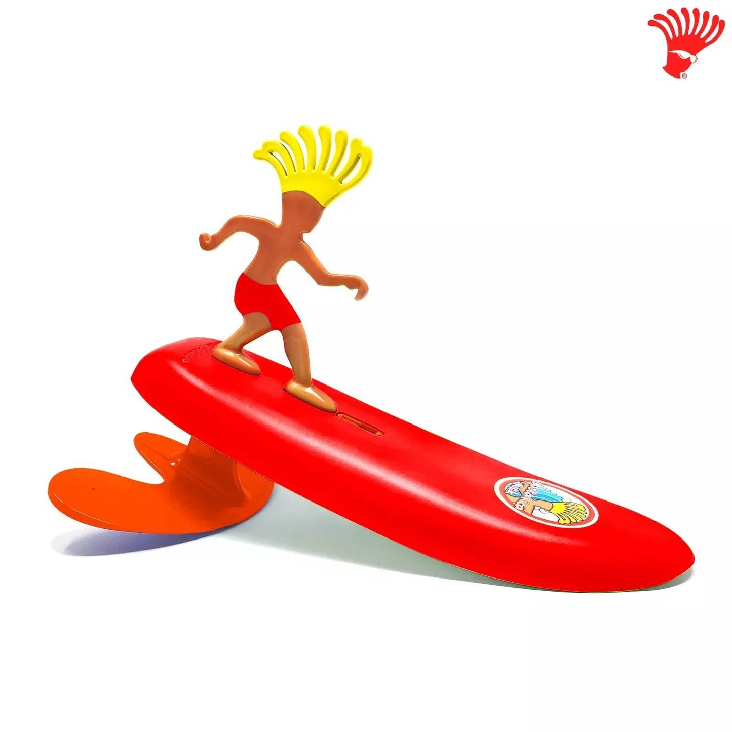 Wave Powered Mini-Surfer and Surfboard Toy