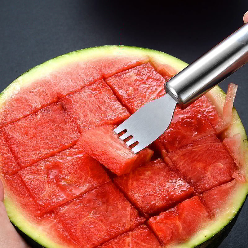 ✨ 2-in-1 Fruit Cutter & Fork – For Quick and Easy Fruit Serving! 🍓