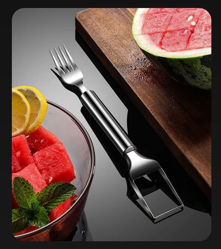 ✨ 2-in-1 Fruit Cutter & Fork – For Quick and Easy Fruit Serving! 🍓