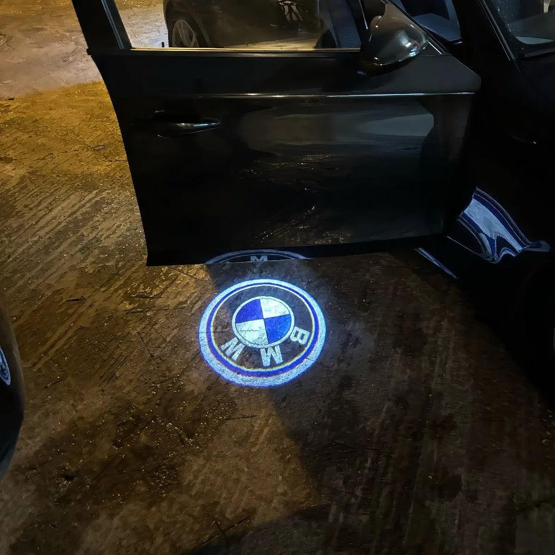 Carbon Fiber Car Door Welcome Light 🚗✨