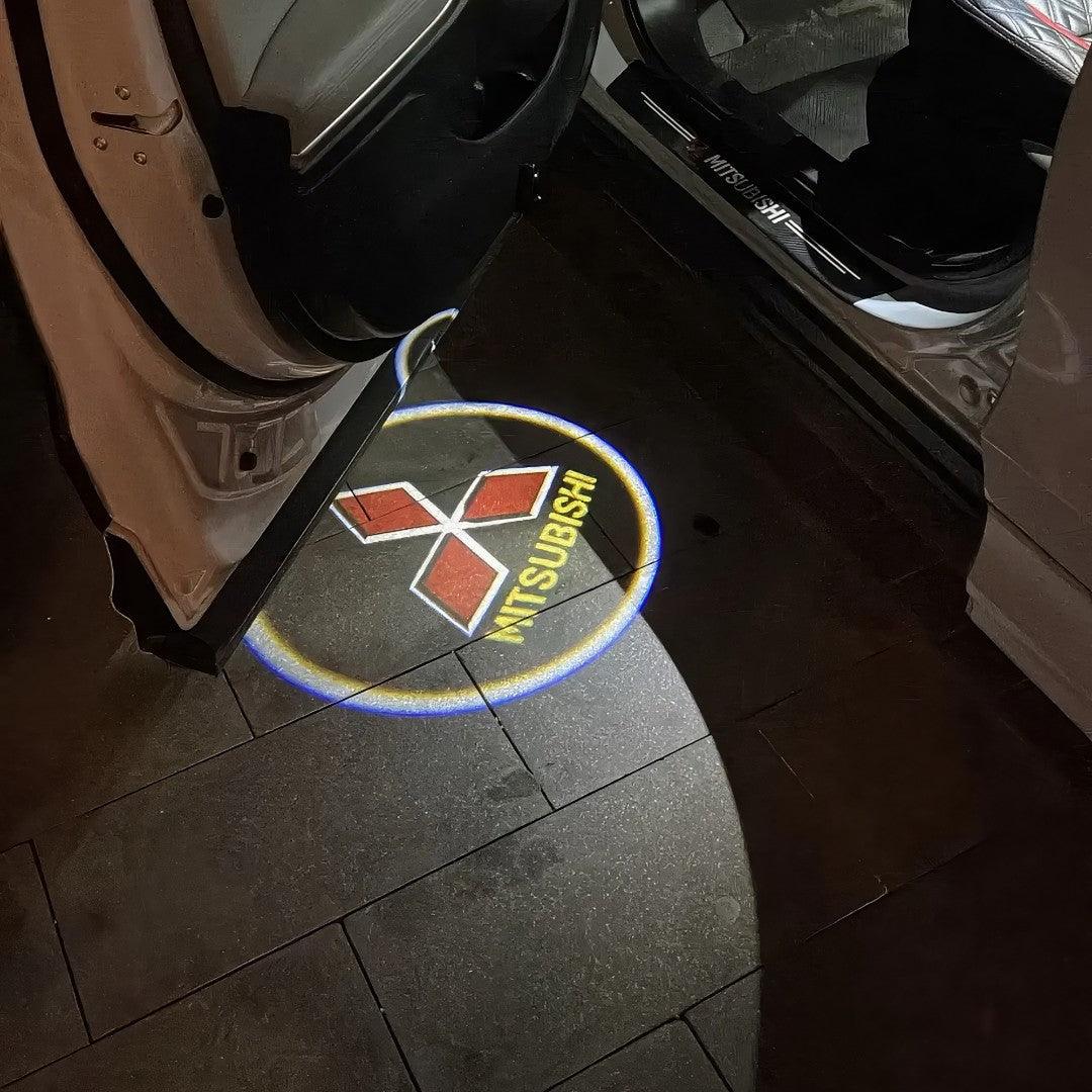 Carbon Fiber Car Door Welcome Light 🚗✨