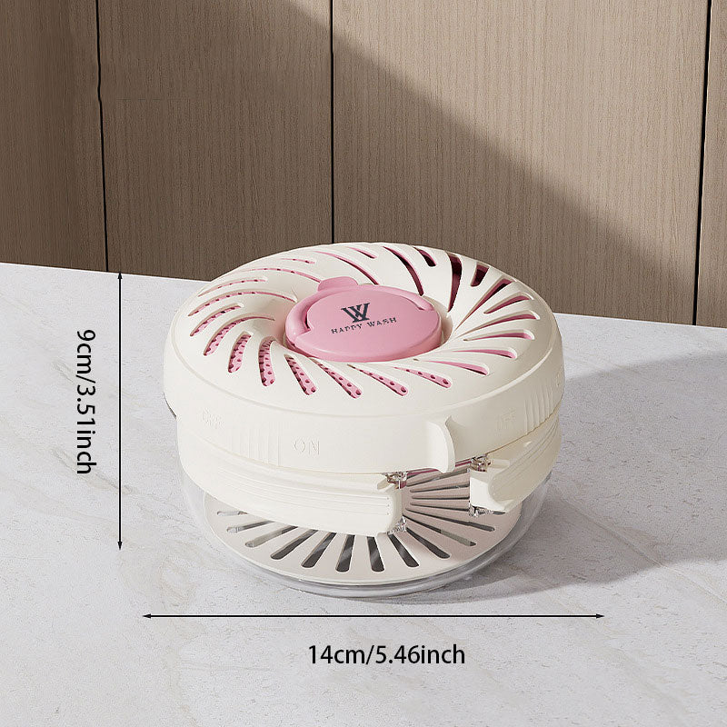 Collapsible Fresh-Keeping Container with Lid – Storage & Strainer in One