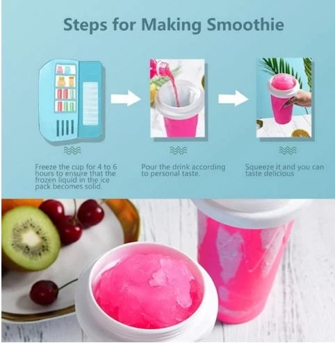 🌈💫-Smoothie Slushy Cup