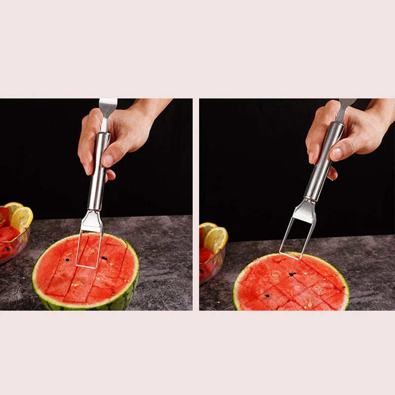 ✨ 2-in-1 Fruit Cutter & Fork – For Quick and Easy Fruit Serving! 🍓