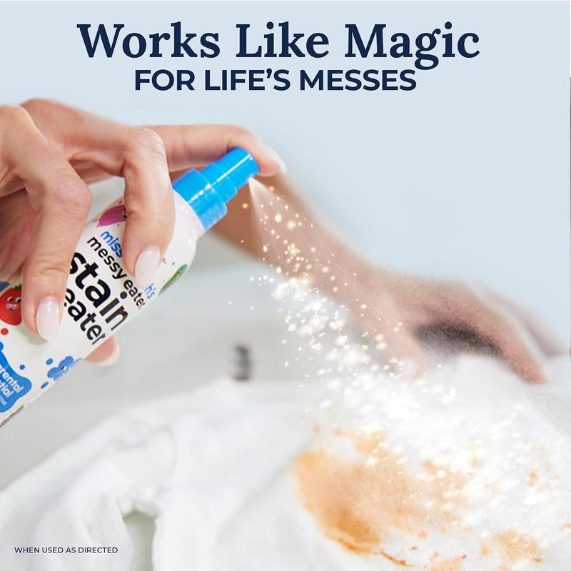 NEW -Stain Treater Spray - Newborn & Baby Essentials - No Dry Cleaning Food, Grease, Coffee Off Laundry, Underwear, Fabric Household