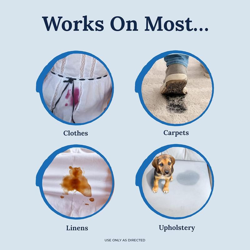 NEW -Stain Treater Spray - Newborn & Baby Essentials - No Dry Cleaning Food, Grease, Coffee Off Laundry, Underwear, Fabric Household