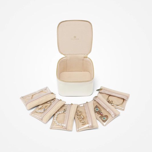 Maidenhood丨Travel Jewelry Case with 6 Pouches