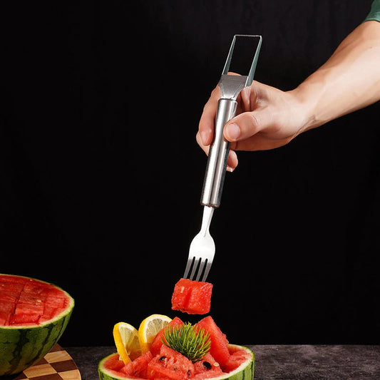 ✨ 2-in-1 Fruit Cutter & Fork – For Quick and Easy Fruit Serving! 🍓