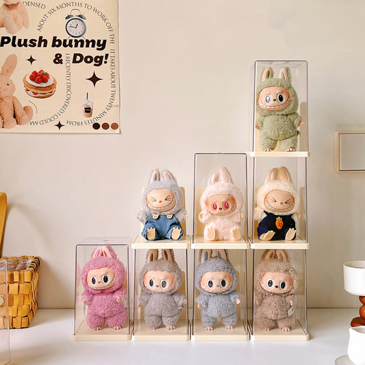 Blind Box Display Shelf – Stackable, Waterproof & Dustproof