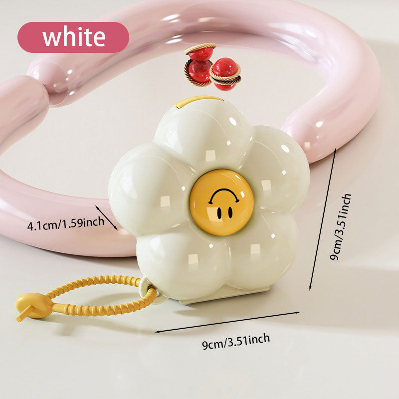 Dopamine Floral Portable Pill Organizer – Travel-Friendly Design