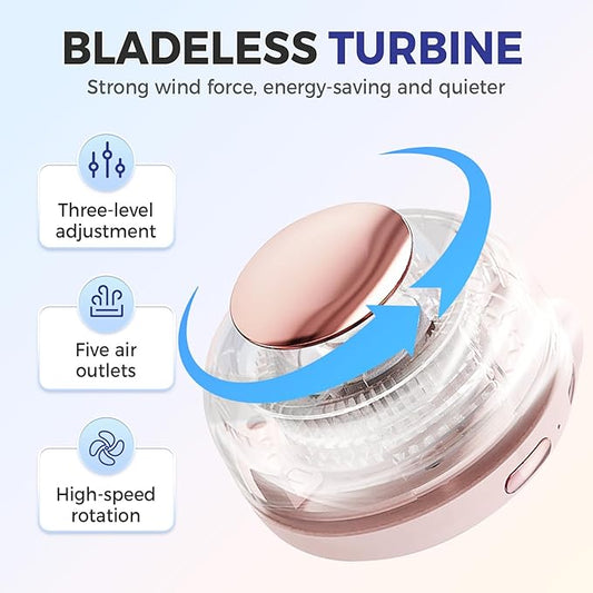 🔥Portable Silent Mini Bladeless Electric Fan