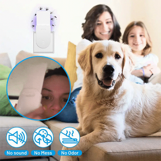 (1 Device + 5 Refills)Fruit Fly Traps for Indoors,Gnat Traps for House Indoor Plug-in Light for Flies