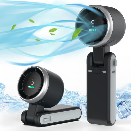 💥2025Hot Sale 💥3 IN 1 Usage Portable Handheld Turbo Fan🍃