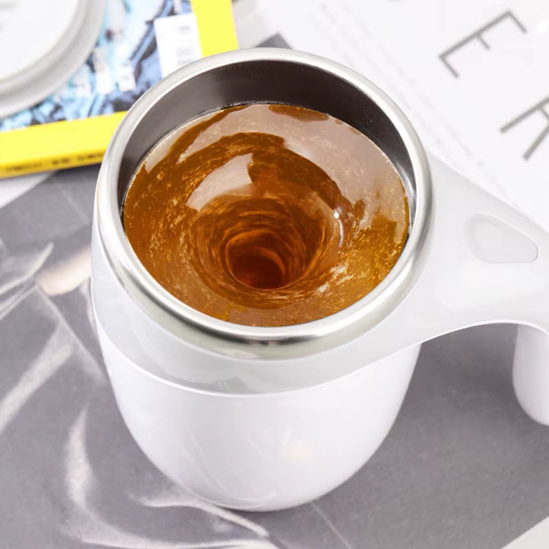 Magnetic Self-Stirring Coffee Mug