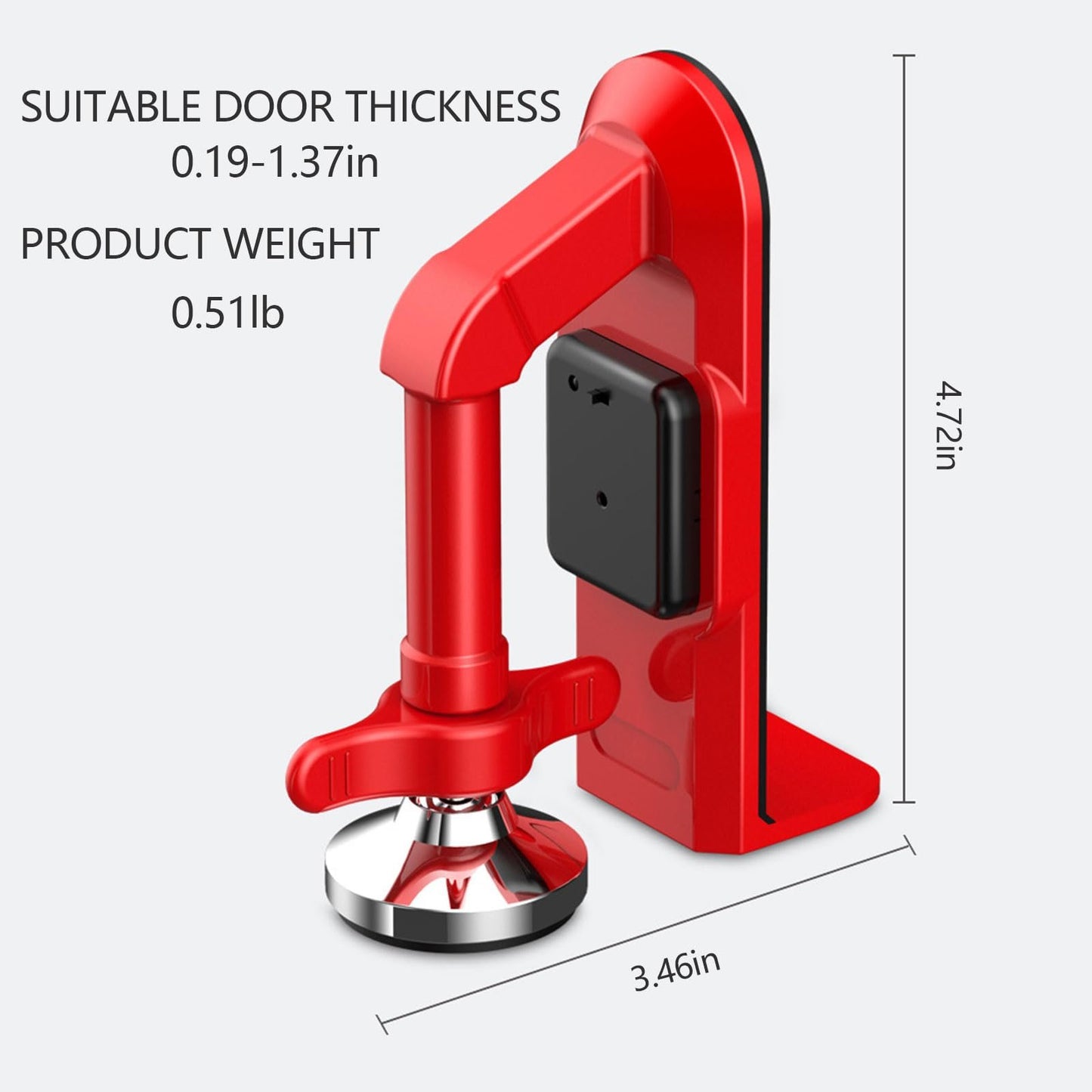 LagonshopTM Portable Alarm Door Stopper