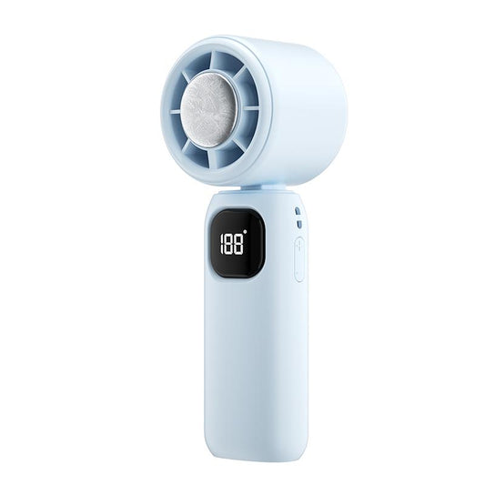 NEW - 3 in 1 Mini Handheld Cooling Fan, 100 Speed Wind Power & Ice Cooling Function, Small Foldable 3-IN-1 Neck/Desk/Hand Fan