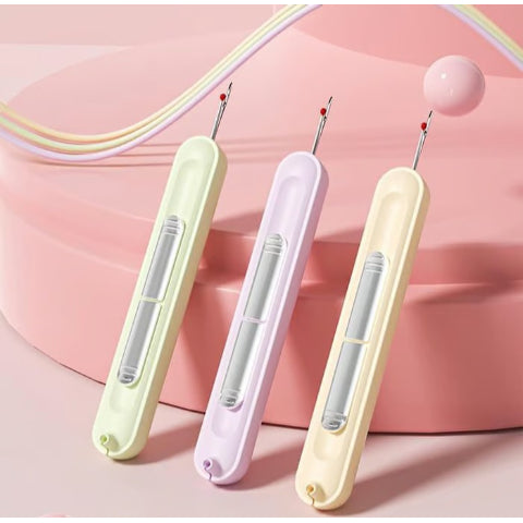 2-in-1 Needle Threader & Seam Ripper Tool