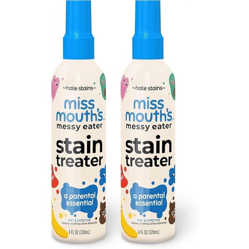 NEW -Stain Treater Spray - Newborn & Baby Essentials - No Dry Cleaning Food, Grease, Coffee Off Laundry, Underwear, Fabric Household