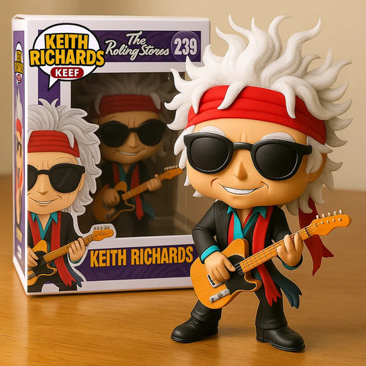 Iconic Rolling Stones Rock Legend- Keith Richards Funko Pop