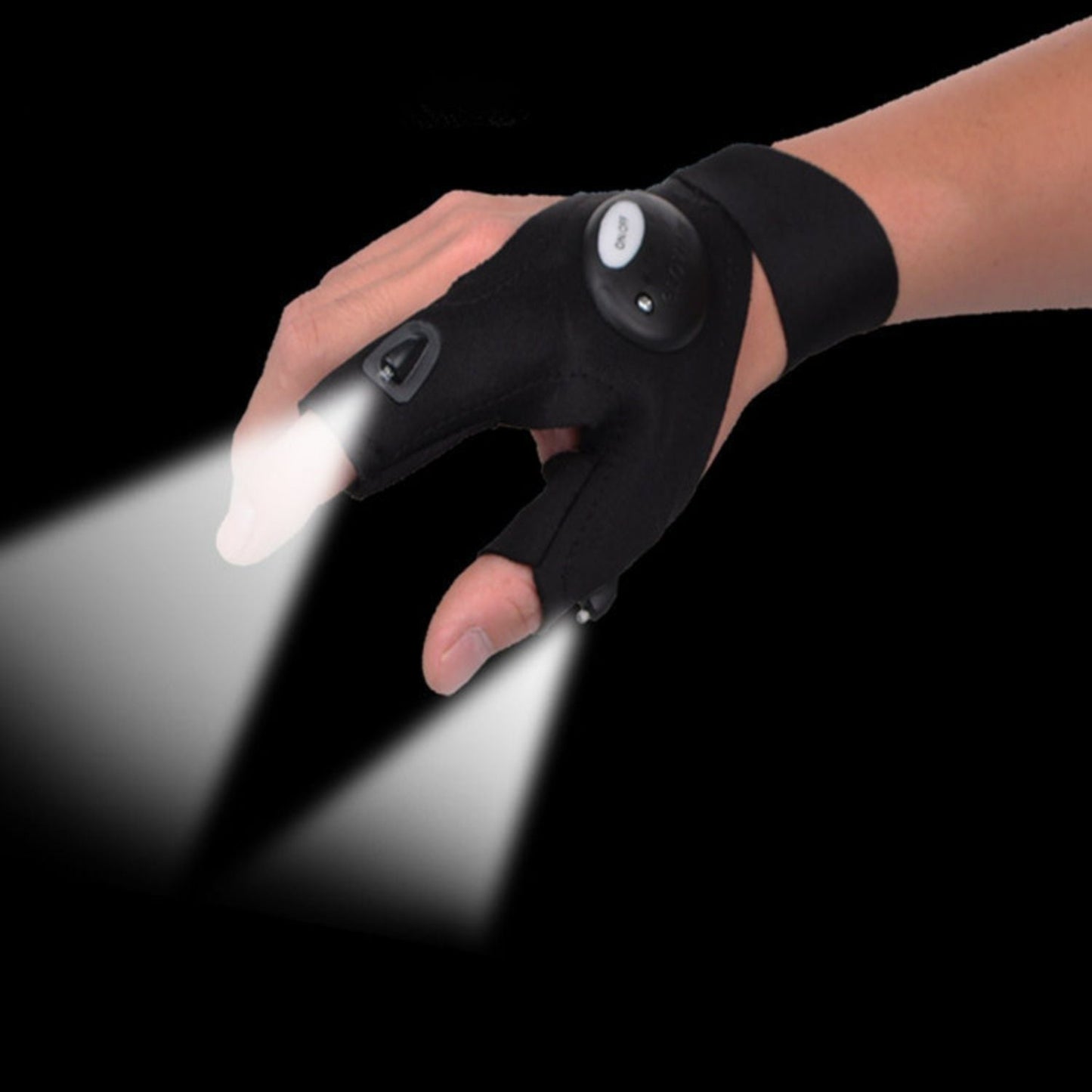 LightGrip™ Handschoenen | LED Verlichting voor Nachtlopen, Fietsen en vissen!