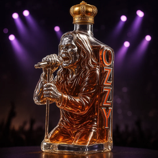 🔥Limited Edition🎁Ozzy Osbourne Final Tour Memorial Whiskey Bottle