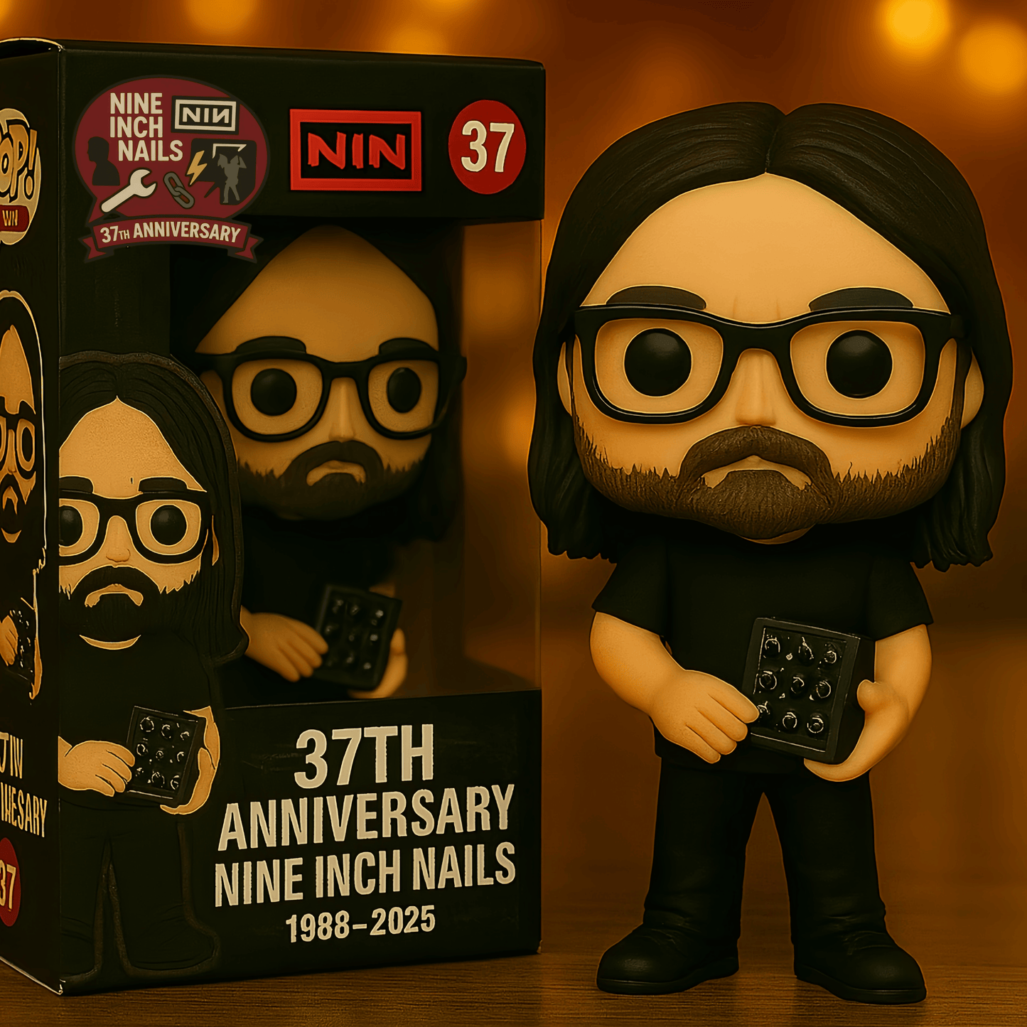 Nine Inch Nails(NIN)37th Anniversary POP Figure!