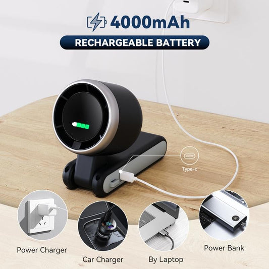 💥2025Hot Sale 💥3 IN 1 Usage Portable Handheld Turbo Fan🍃