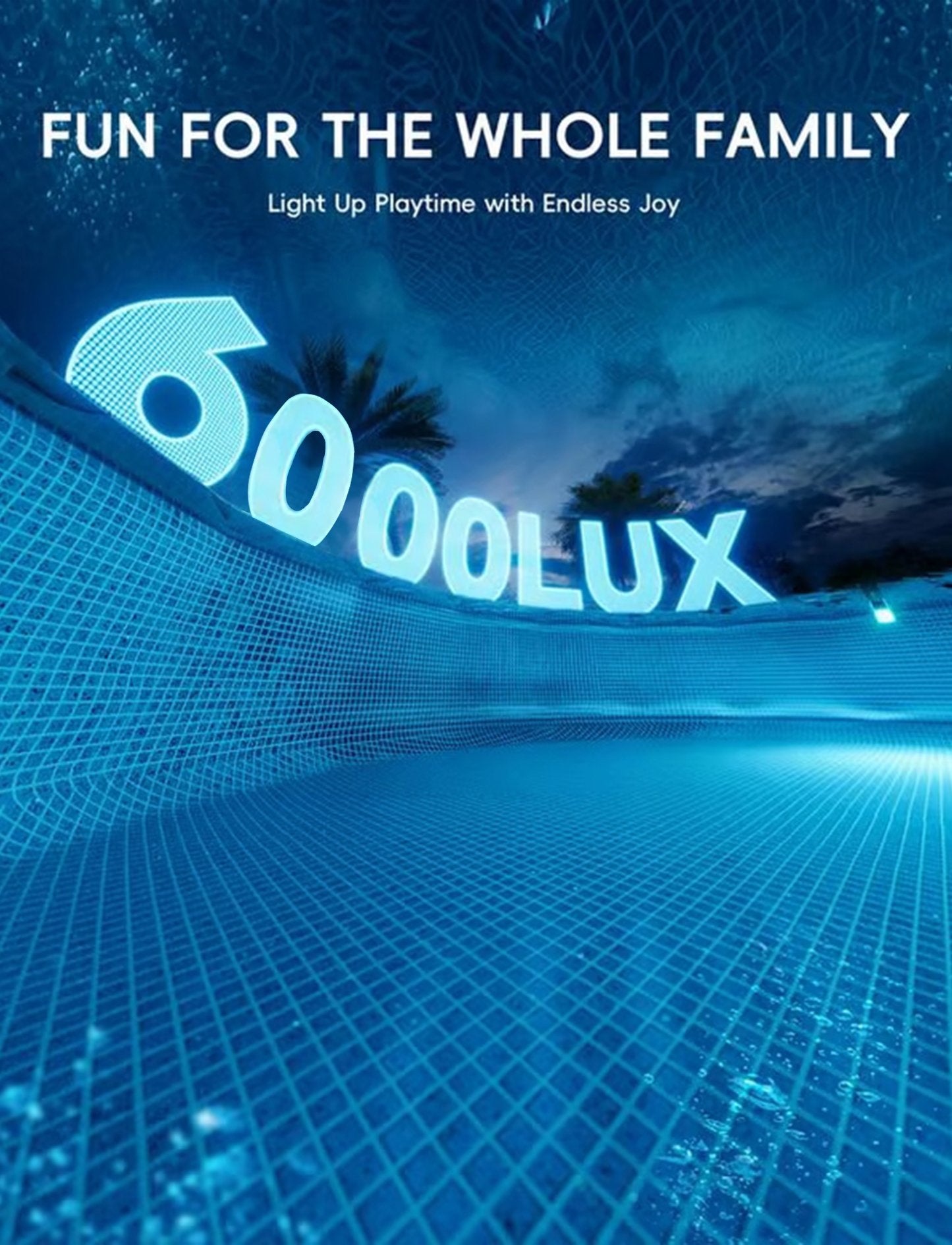 Poolside Solar light, Solar Light for Swimming Pool✨