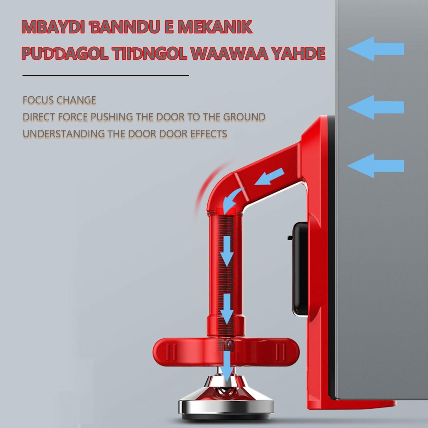 LagonshopTM Portable Alarm Door Stopper