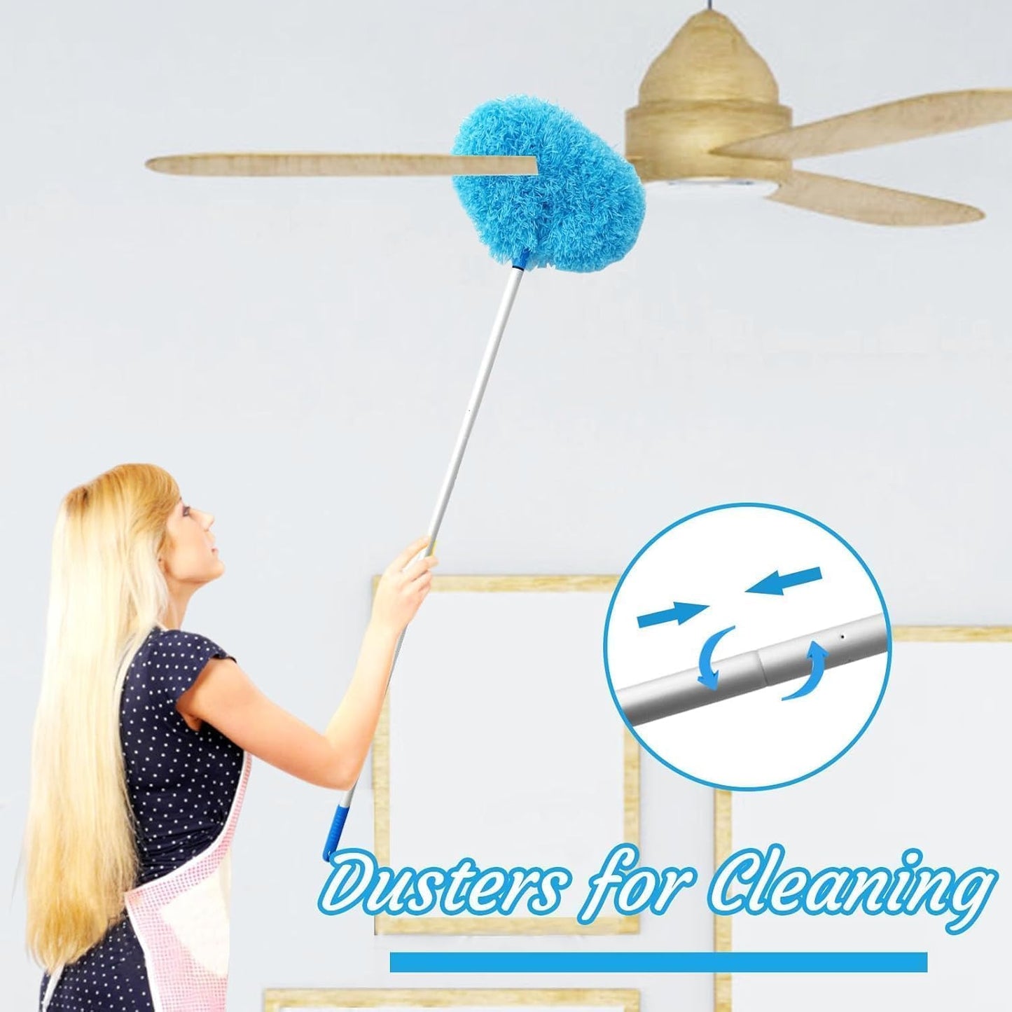 Multipurpose Extendable Microfiber Duster